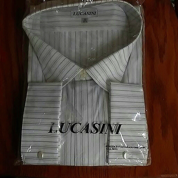 lucasini dress shirts Amazon.com: Lucasini 1920s 30s Style Narrow Stripe Penny Collar Shirt Peaky Blinders S/S (XS, Red Narrow Stripes) : Clothing, Shoes & Jewelry